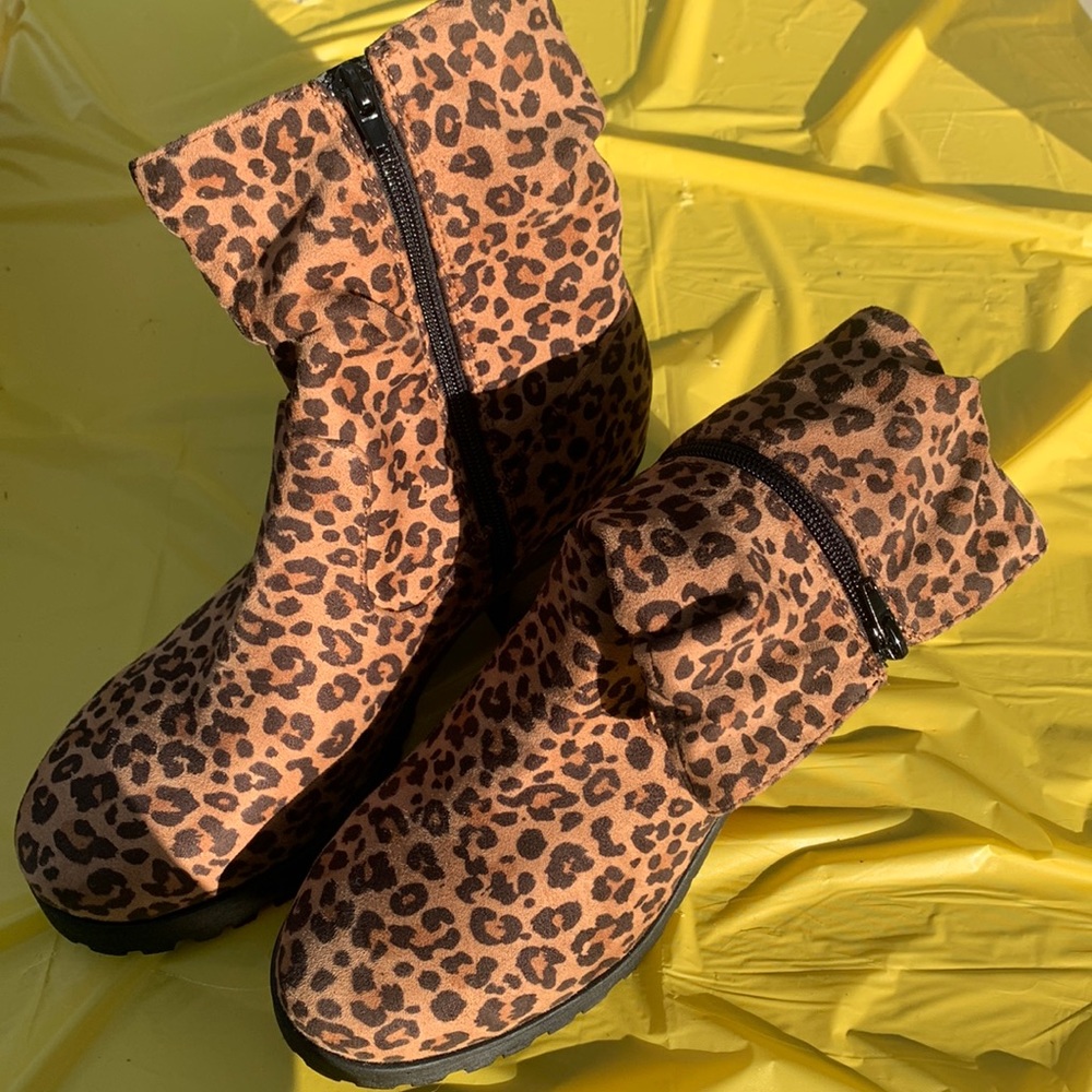 Cheetah Boots